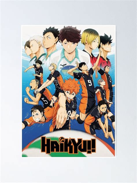 Haikyuu Poster Hd Poster For Sale By Donaldhaar Redbubble