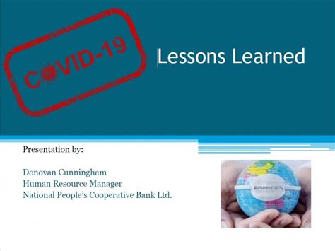Covid 19 Lessons Learned The Planning Institute Of Jamaica