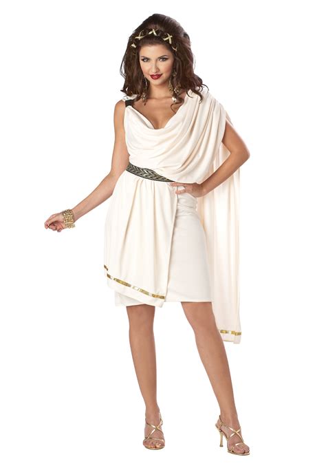 deluxe classic toga women s costume greek goddess costume
