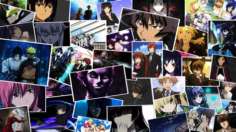 Aesthetic Anime Collage Desktop Wallpapers Wallpaper Cave