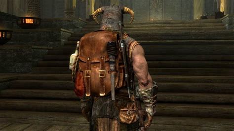 How To Make A Backpack In Skyrim Anniversary Edition Extra Carry