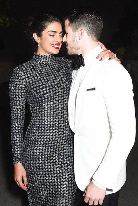here s when priyanka chopra and husband nick jonas kissed for the first time watch video
