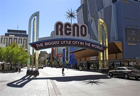 Work Begins On Reno Arch Renovation Las Vegas Sun News