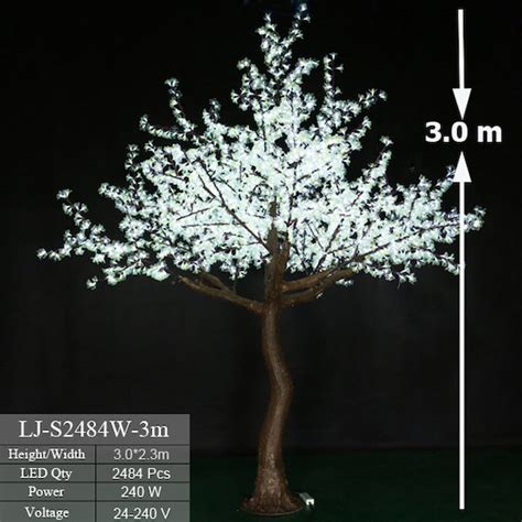 Led Outdoor Lighted Cherry Blossom Tree 95ft28м 2484leds 9 Etsy