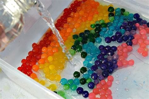 Large tapioca pearls(the kind you'd use for bubble tea—we bought ours at a local asian market) 2. Sensory Activities : Edible Water Beads | Water beads ...