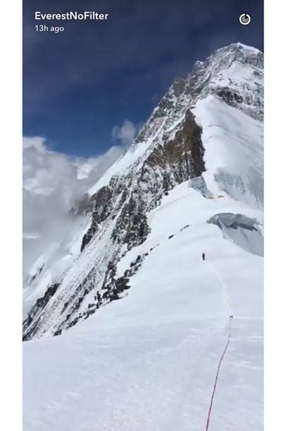 Snapchat Mount Everest