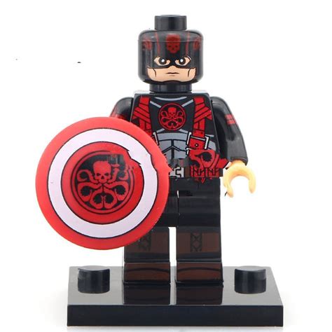 Captain America With Hydra Suit Minitoys Superheroes Minifigure Block Toys