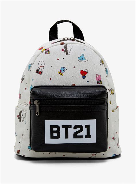 Bt21 Characters Mini Backpack Bts Backpack Backpack For Teens Small