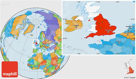 England On World Map United Kingdom Uk Location On The World Map
