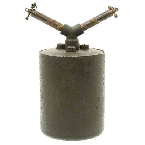 Original Wwii German 1938 Bouncing Betty S Mine With Shrapnel And Mock