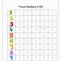 Numbers Writing Practice Sheets