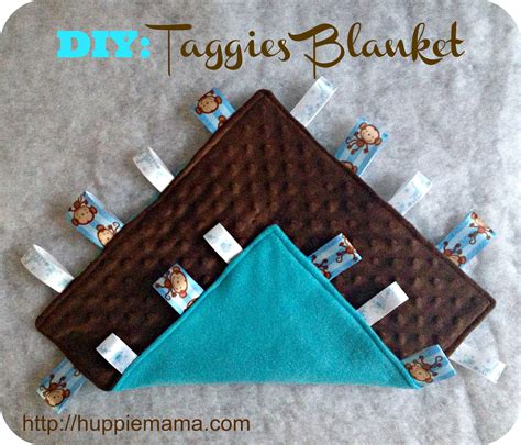 Taggies Blanket Sewing Tutorial Huppie Mama Baby Sewing Sewing
