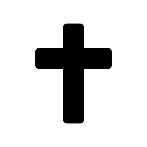 Crucifix Icon Vector Symbol Design Illustration 26326956 Vector Art At