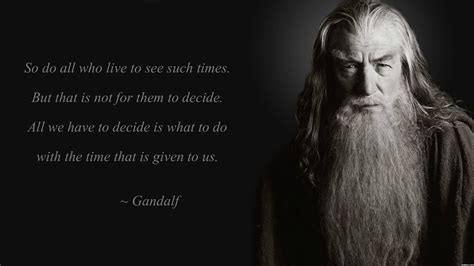The Hobbit Quotes Gandalf Quotesgram