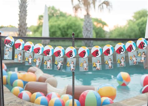 First Birthday Pool Party In Texas Inspiration For Kid Birthday Party