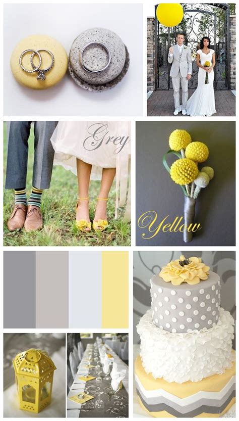 Grey And Yellow Wedding Inspiration Want That Wedding ~ A Uk