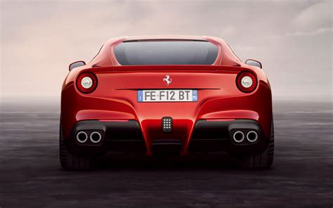 Ferrari F12berlinetta Rear View Car Body Design