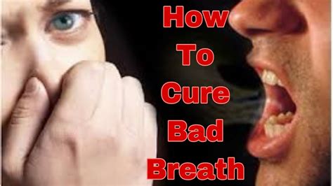 how to get rid of bad breath 😷 youtube