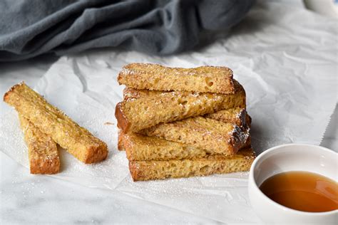 Make Ahead Cinnamon French Toast Sticks Web Edits 1 With Two Spoons