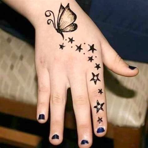 Top 101 Cartoon And Simple Mehndi Designs For Kids They Just Love Them