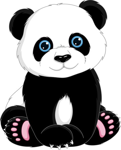 Panda Bear Png Download High Quality Panda Clipart Sitting