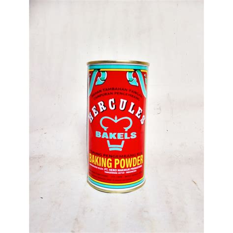 As long as the powder stays dry, the two ingredients remain separate. HERCULES Baking Powder 450gr | Shopee Indonesia