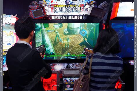 People Playing Razing Storm Arcade Slot Machines Fashion
