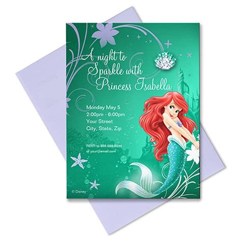 31 Free Printable Disney Princess Birthday Invitations D Is For Disney
