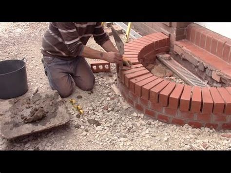 We are using machines with blades and are experienced with watch the quick how to build a faux fireplace video: How to build a curved brick step - YouTube