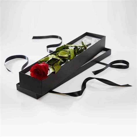 For the gift that keeps on giving, a subscription box can be the way to go for. Single Red Rose In a Gift Box | Flowers Delivery 4 U ...