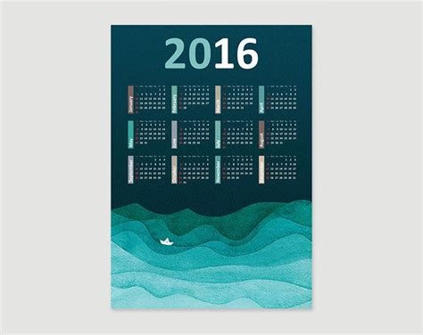 20 Beautiful 2019 Calendars To Buy Hongkiat Calendar Design 2016