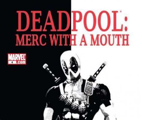 Deadpool Merc With A Mouth 2009 4 Comics