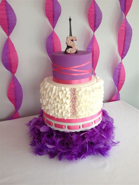 Fancy Nancy Cake — Birthday Cakes Wedding Cake Prices Fancy Nancy Fondant Ruffles