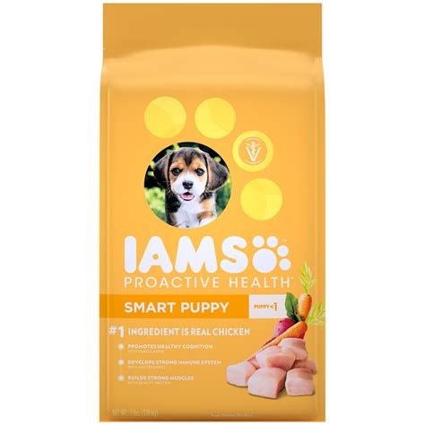 Best puppy food for small breeds. Iams ProActive Health Smart Puppy Original Puppy Food | Petco