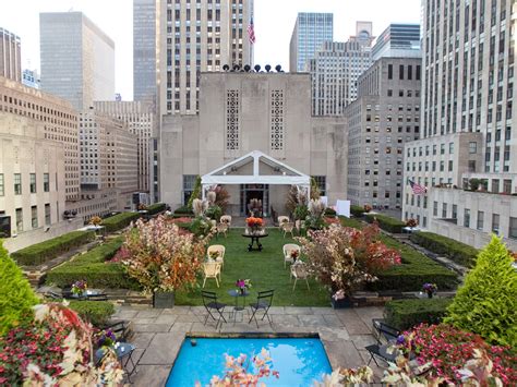 This greenroof fusion rooftop deck and garden combine the traditional planters typical of any roof or terrace garden. Garden Venue in NYC