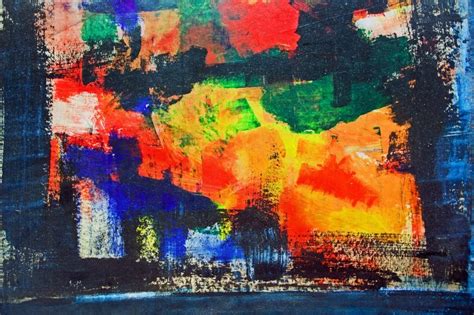 Multicolored Abstract Painting Free Image Peakpx