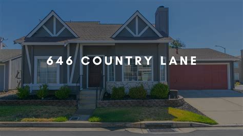 646 Country Lane Oakley Ca 94561 Youtube
