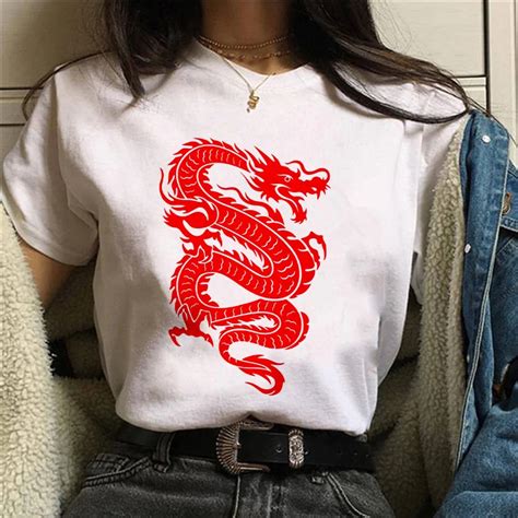 Camisetas Harajuku De Drag N Chino Para Mujer Ropa Y K Tops Vintage