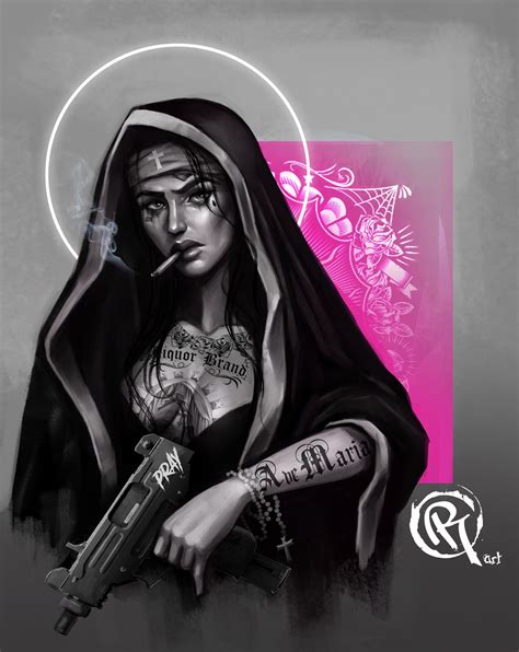 concept sexy nun olga rigkova on artstation at artwork lne4k prison