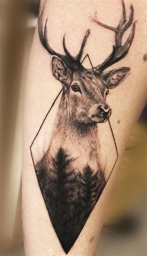 Top 15 Cool Deer Tattoo Designs Petpress Deer Tattoo Designs