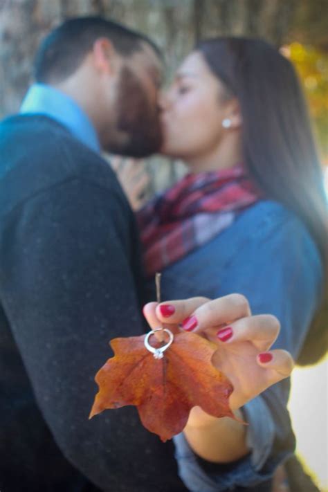 30 super captivating fall engagement photos 2023 roses and rings wedding engagement photos