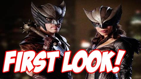 Hawkman And Hawkgirl Firstlook In Legends Of Tomorrow Youtube