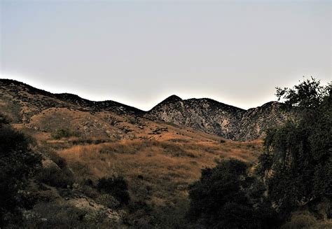 San Bernardino Mountain At Dusk In California Photograph By Michael