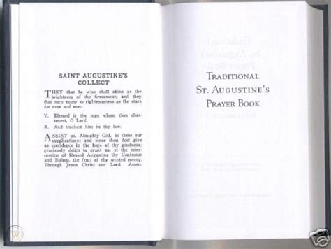 Anglo Catholic Monastic Saint Augustines Prayer Book 17794405