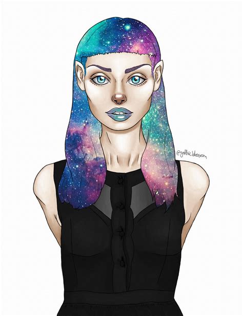 Galaxy Girl By Gothic Blossom On Deviantart