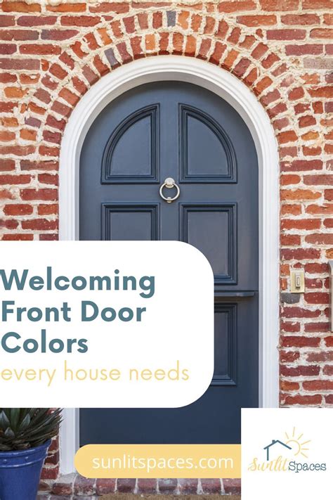 The 7 Most Welcoming Colors For Your Front Door Front Door Colors