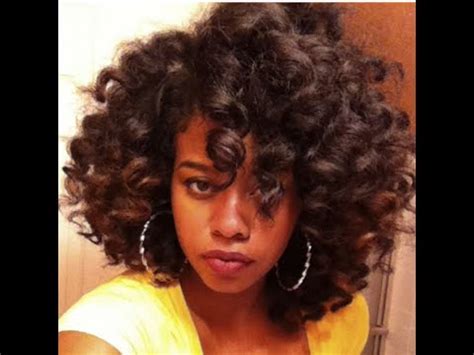 I hope this was easy to follow and. Voluminous Curling Wand Curls on Natural Hair - YouTube