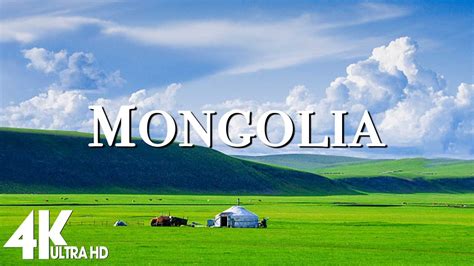 Mongolia 4k Relaxing Music Along With Beautiful Nature Videos 4k