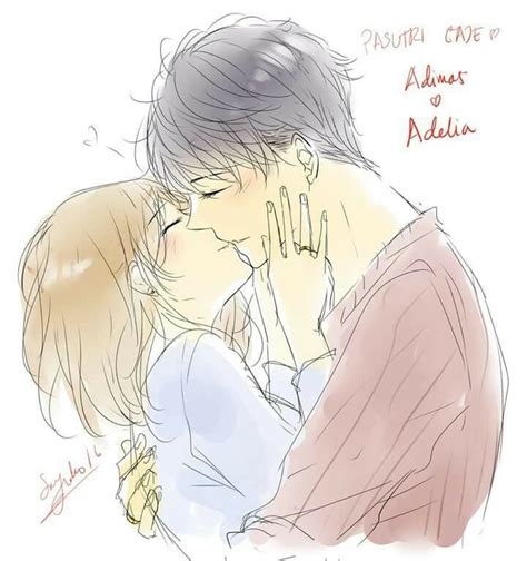 Annisa Manga Couple Webtoon Pre Wedding Manhwa Abstract Artwork