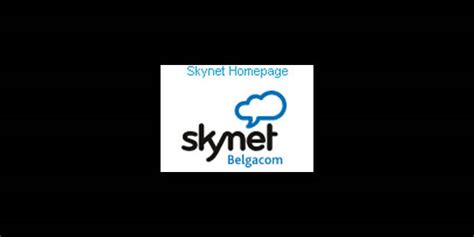 Skynet Mail Webmail Inloggen